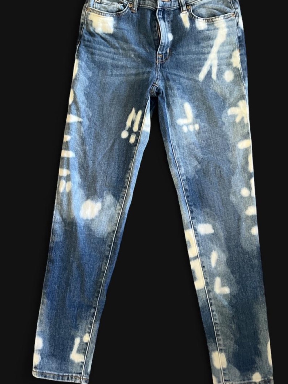 Ralph Lauren Distressed Tie-Dye Women’s Jeans